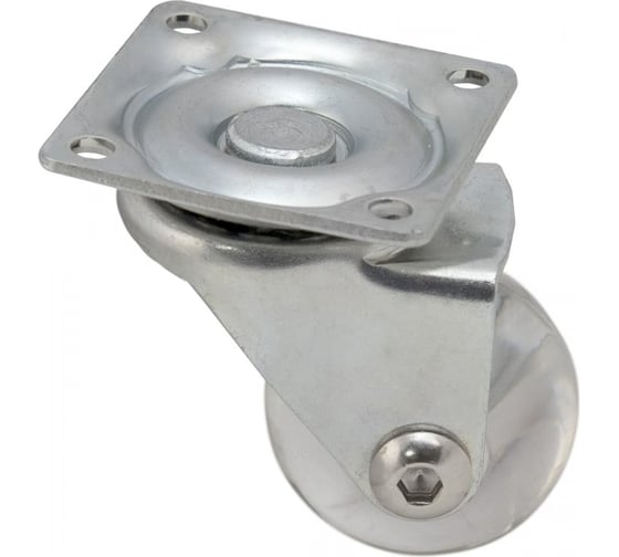 Изображение товара Колесо ООО ПКФ Сварком 35мм прозрач. неповоротное,(уп/2шт.) k00011718