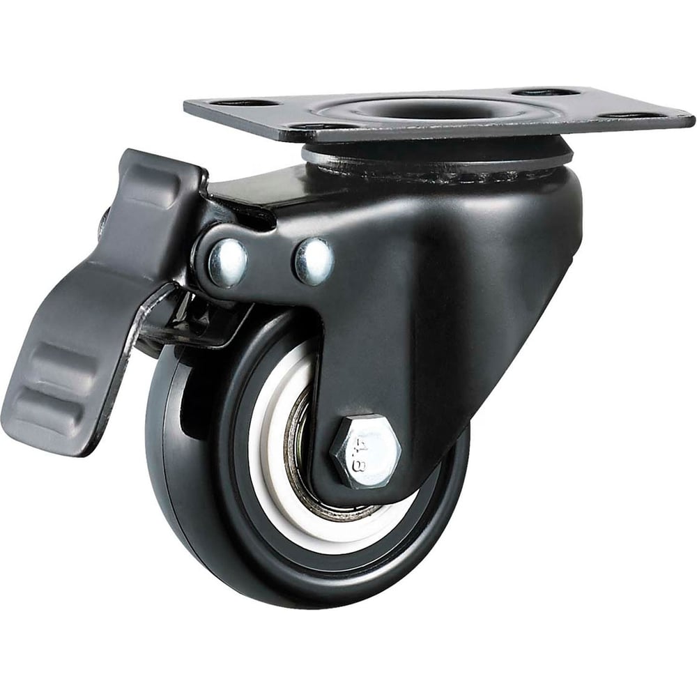 Изображение товара Колесо Сварком Low Gravity с тормозом 63мм для промышленных нужд