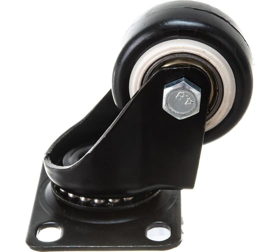 Изображение товара Колесо ООО ПКФ Сварком 40мм поворотное, черная резина (1 шт.) k00010244