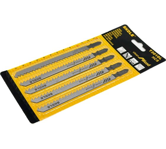 Изображение товара Пилки для электролобзика SKOLE (P1) T301DL (50шт/упаковка) P1 T301DL