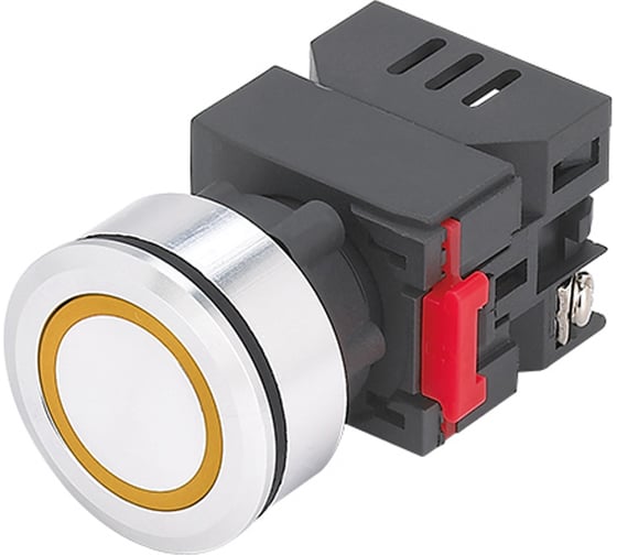 Изображение товара Индикаторная лампа Электротехник ЛС(к)-30-О-2-24-65У1, оранжевая, светодиодная матрица d=30мм, 24В AC/DC, IP65, ET016992