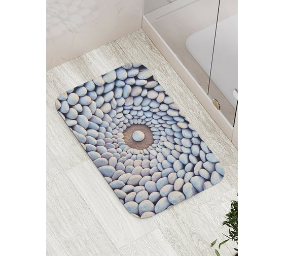 Изображение товара Коврик противоскользящий JoyArty "Каменная арена" для ванной, сауны, бассейна, bath_2760