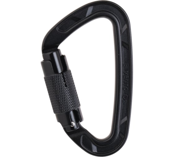 Изображение товара Карабин VENTO "Oxygen" с байонетной муфтой, Черная муфта vnt 1074_bk