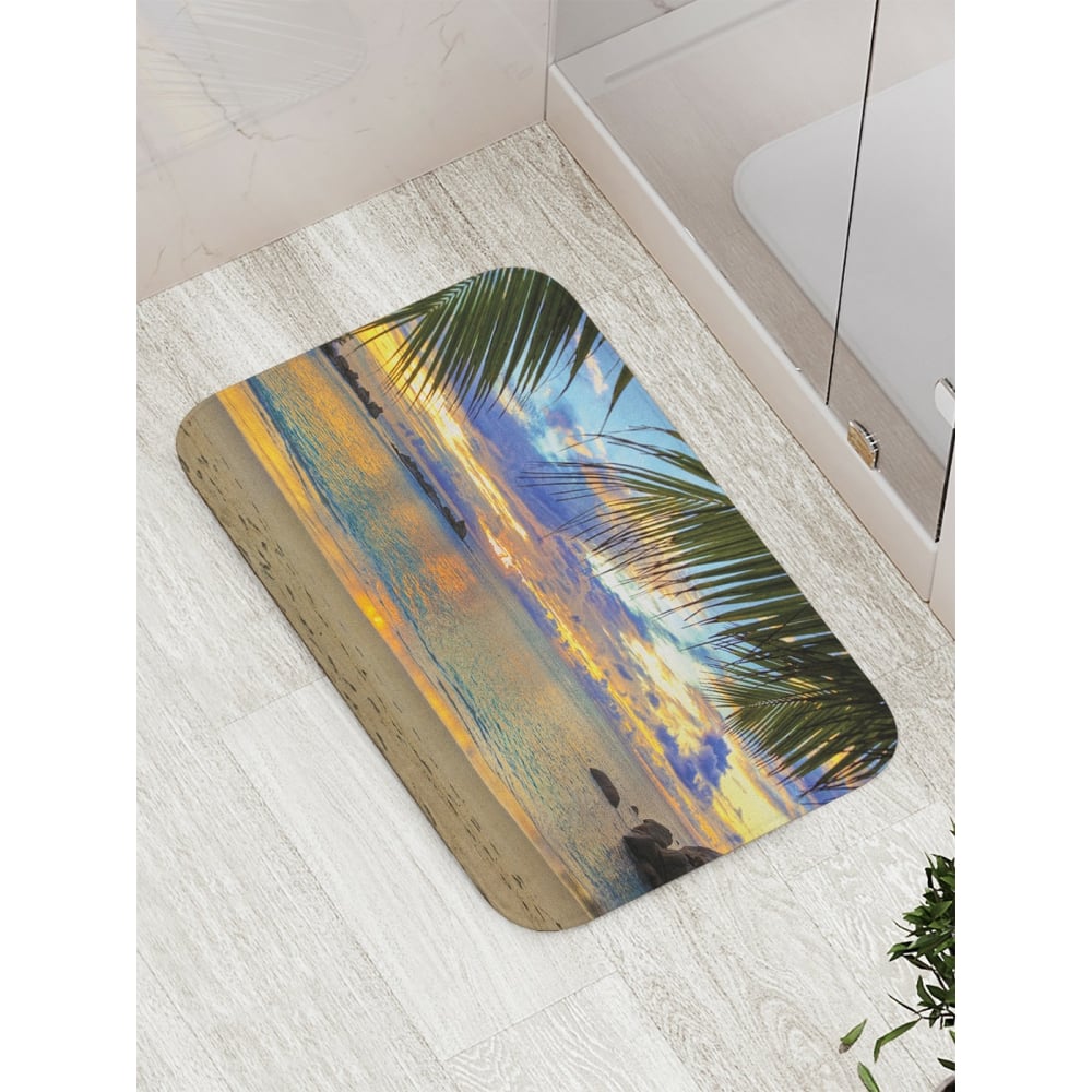 Противоскользящий коврик для ванной, сауны, бассейна JOYARTY - bath_1237