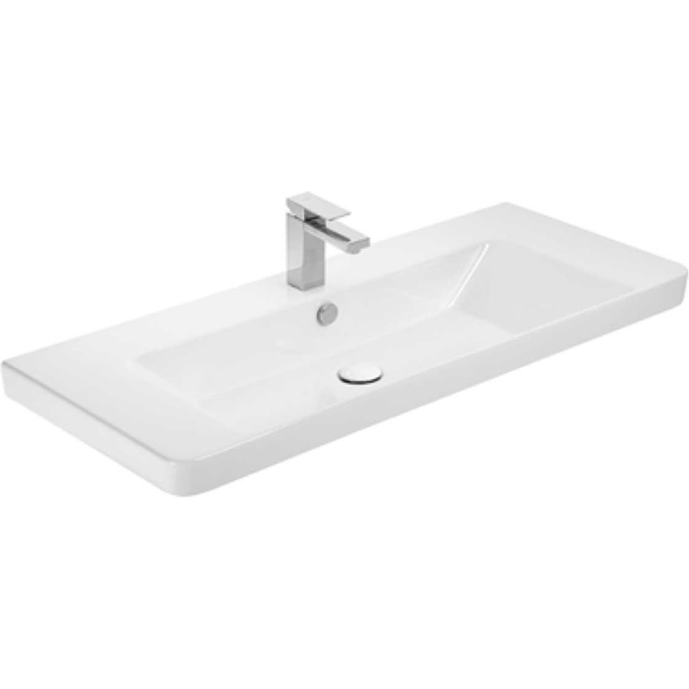 Изображение товара Умывальник DREJA LUXURY 105 прямоугольный керамический на тумбу белый