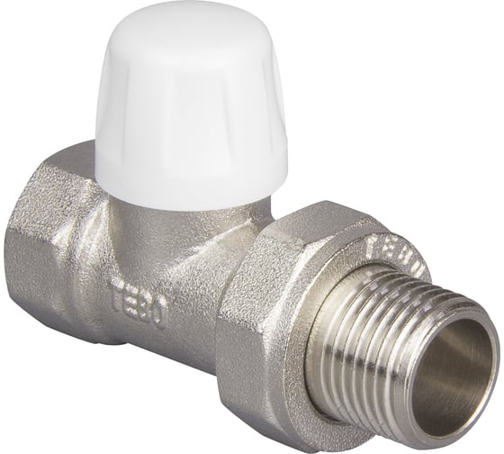 Изображение товара Вентиль запорный прямой TEBO ВН/НАР 1/2 (16/128) T-ТА.Кл.302.12.CN