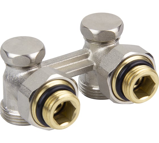 Изображение товара Узел нижнего подключения радиатора угловой для двухтрубной системы TEBO 1/2x3/4 (4\48) T-TA.Уз.653.12-34.CN