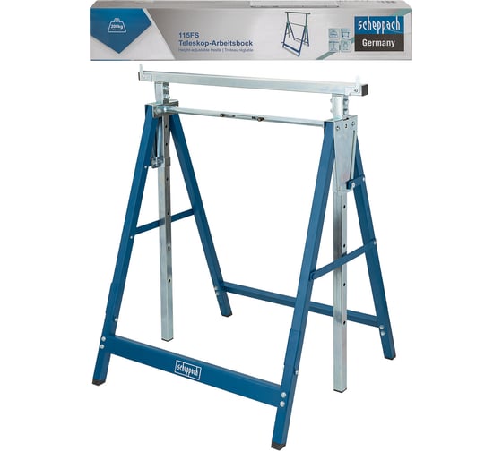 Изображение товара Козлы металлические Scheppach (максимальная нагрузка - 200кг) Sch-115FS(62482)