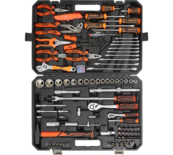 Изображение товара Набор инструментов KINGQUEEN 116 предмет, 72 зуба, WIB-294