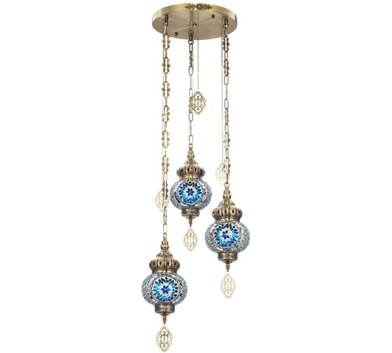 Изображение товара Подвесной светильник Citilux Каир мозаика синяя CL419136