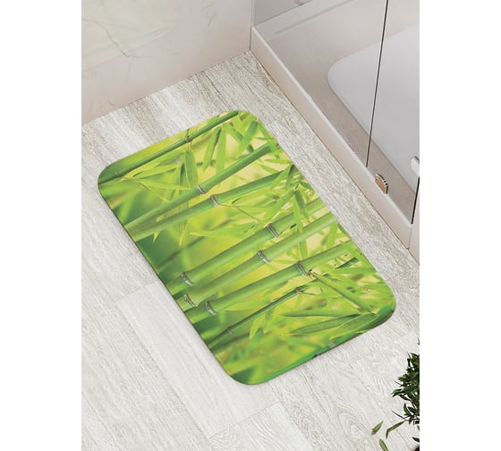Изображение товара Коврик противоскользящий JoyArty "Бамбуковые стебли" для ванной, сауны, бассейна, bath_13726