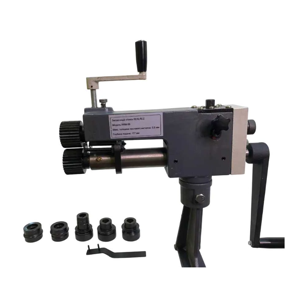Изображение товара Зиговочный станок REALREZ RRM-08 для работы с металлом