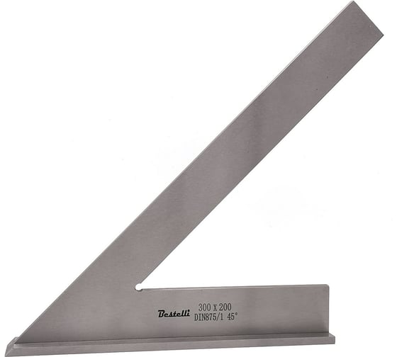 Изображение товара Угольник BESTELLI УШ 45 300x200 DIN875/1 AC01200321
