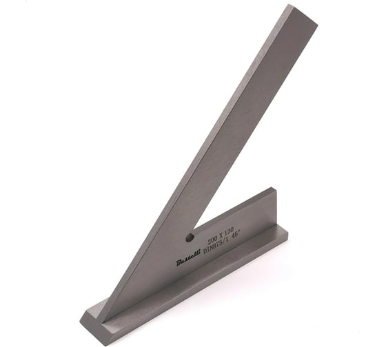 Изображение товара Угольник BESTELLI УШ 45 200x130 DIN875/1 AC01200319