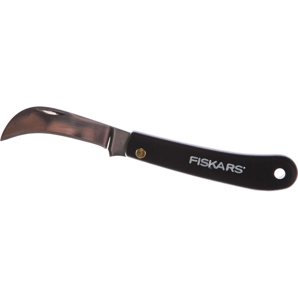 Изогнутый нож для прививок Fiskars топор универсальный fiskars х10 1015619 сталь