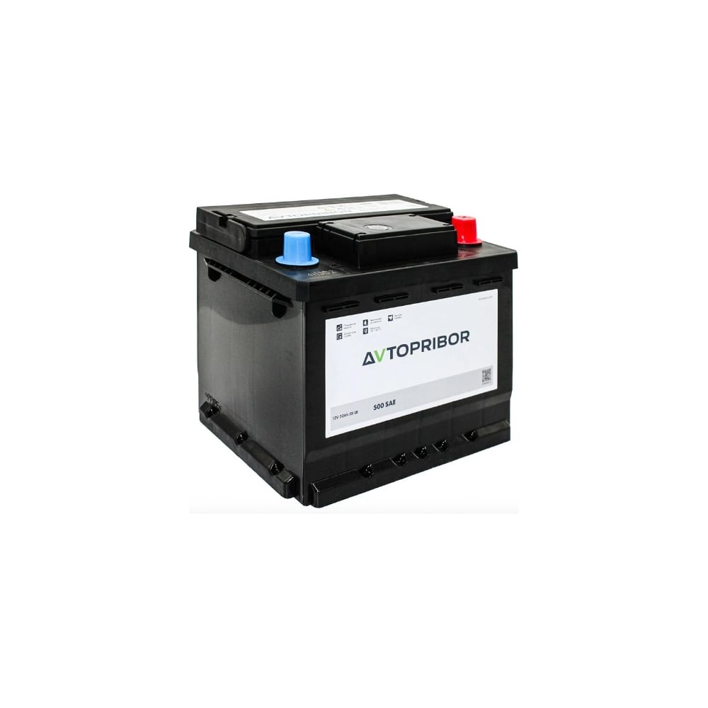 Изображение товара Аккумуляторная батарея AVTOPRIBOR 12V 50Ah (0) LB | 500A | 207x175x175 для а/м Hyundai Solaris (17-) / Toyota Corolla (19-) / Kia Soul (19-) B0500LAVT