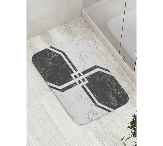 Изображение товара Коврик противоскользящий JoyArty "Мраморная плитка" для ванной, сауны, бассейна, bath_33988