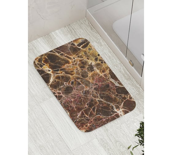 Изображение товара Коврик противоскользящий JoyArty "Гранитные трещины" для ванной, сауны, бассейна, bath_33985