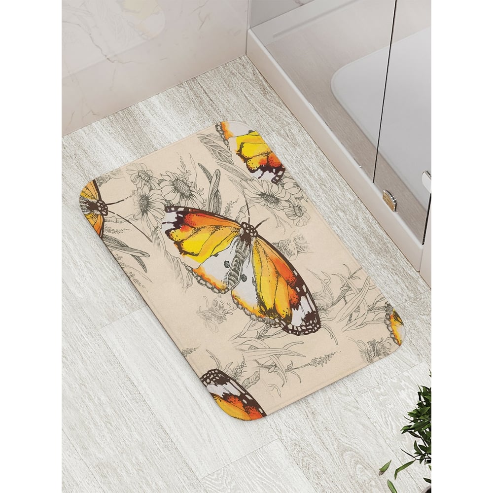 скатерть прямоугольная joyarty бабочки любят ы из оксфорда 180x145 см Противоскользящий коврик для ванной, сауны, бассейна JOYARTY