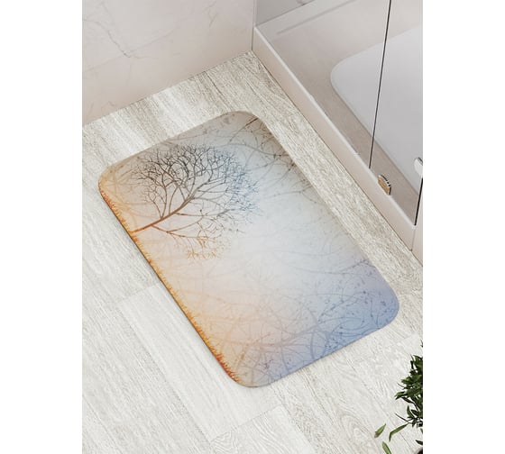 Изображение товара Коврик противоскользящий JoyArty "Лес миражей" для ванной, сауны, бассейна, bath_17226