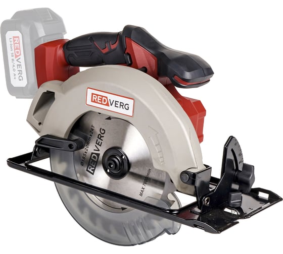Изображение товара Пила дисковая аккумуляторная бесщеточная REDVERG RD-CS18-63BL/U (без акк, без з/у) 00006685438