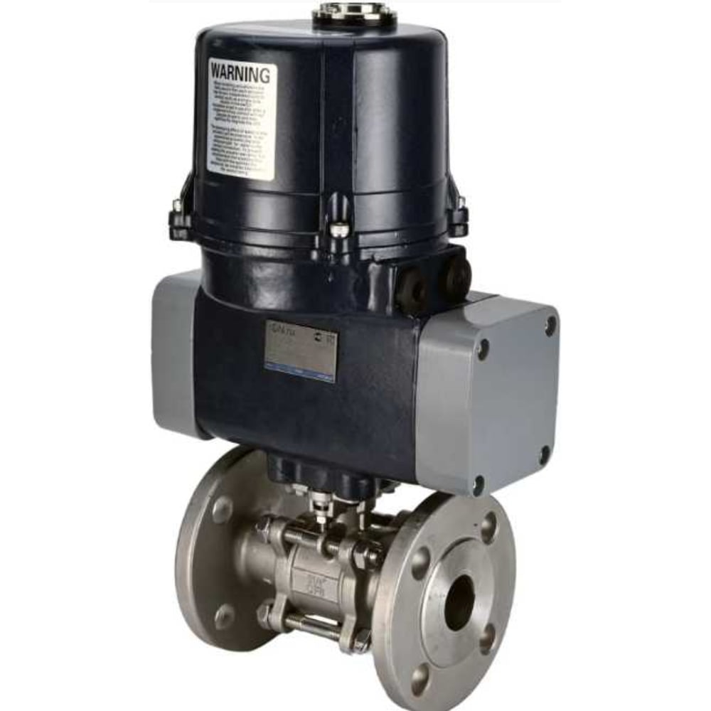 Изображение товара Кран DN.ru 316-316-FP-F-ISO-H Ду100 Ру25 электропривод ЭПВП-014 220В D160-66166