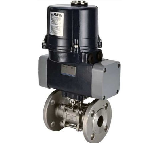 Изображение товара Кран DN.ru 316-316-FP-F-ISO-H Ду100 Ру25 электропривод ЭПВП-014 220В D160-66166