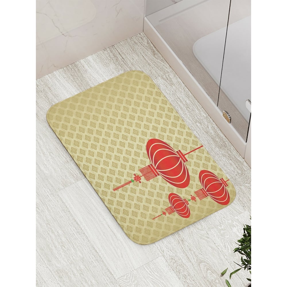 Противоскользящий коврик для ванной, сауны, бассейна JOYARTY прямоугольная водоотталкивающая скатерть на стол joyarty
