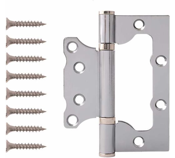 Изображение товара Петля накладная Code Deco 100*75*2,5-B2-CRM 30173