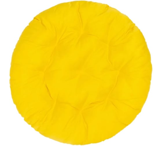 Изображение товара Подушка для подвесного кресла/качелей Лаура 110 см КРУГЛАЯ Желтый KRUG-7