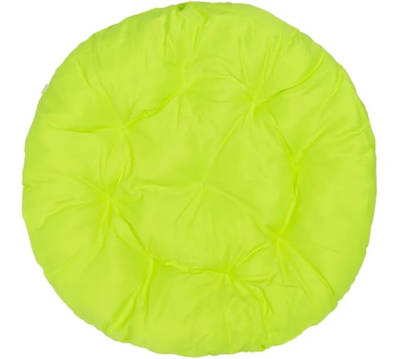 Изображение товара Подушка для подвесного кресла/качелей Лаура 110 см КРУГЛАЯ Лайм KRUG-8