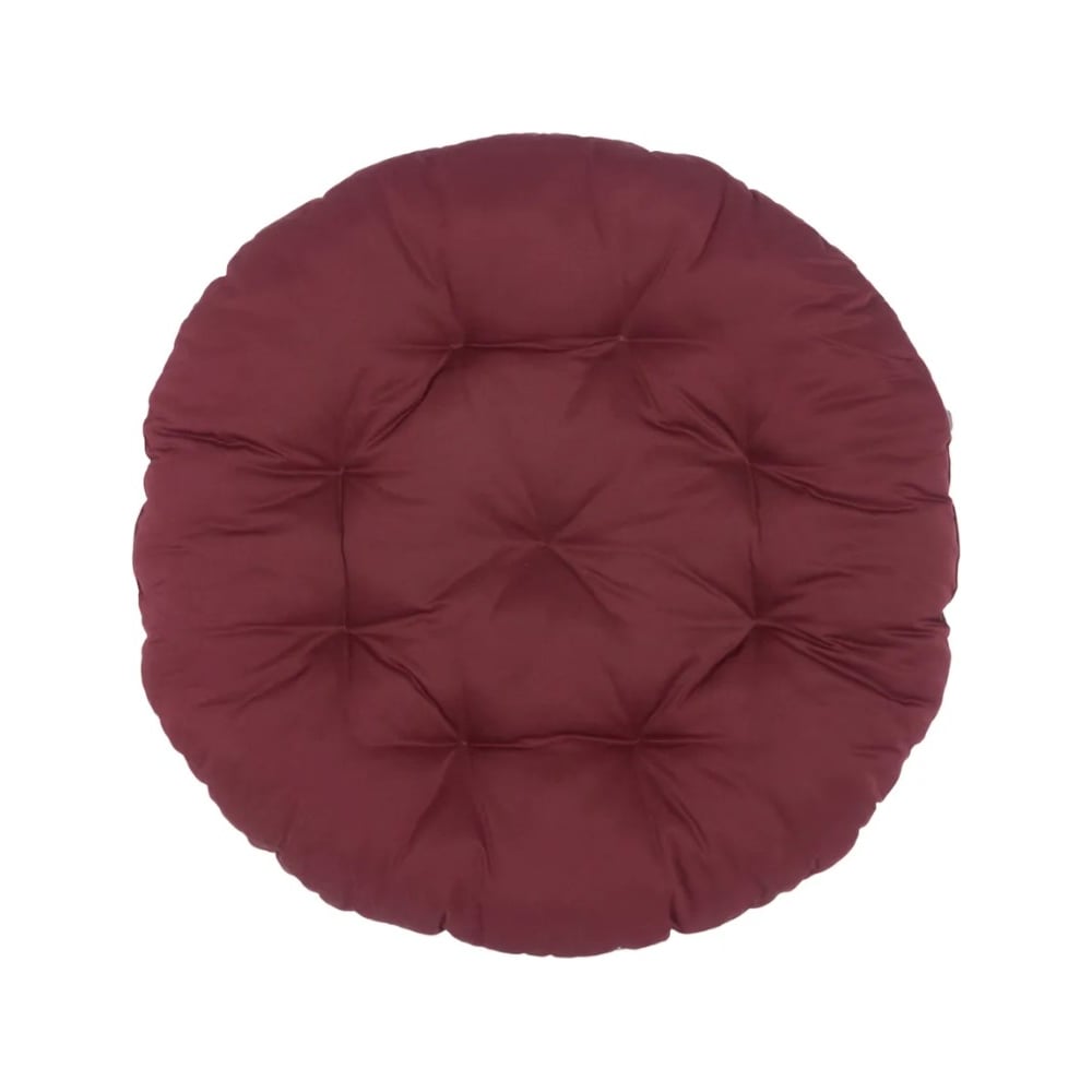 Подушка для подвесного кресла/качелей Лаура 110 см Круглая Бордовый KRUG-4
