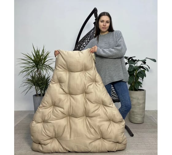 Изображение товара Подушка для подвесного кресла/качелей Лаура COMFORT Бежевый CFTpd-1