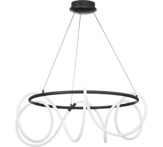 Изображение товара Люстра подвесная Citilux PYTHON с пультом Чёрная CL220281