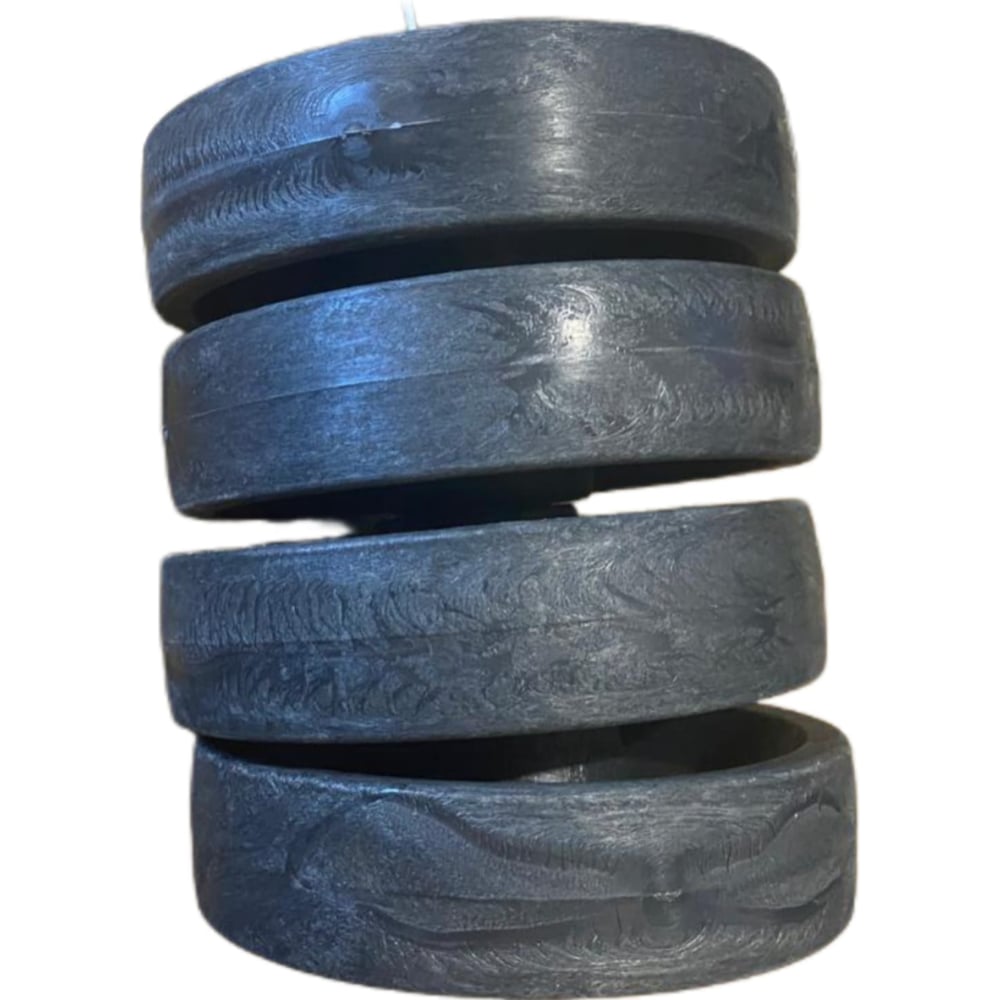 Изображение товара Комплект колес 4 шт ПОЛИМЕР диаметр 20 мм без пневмы для тележек