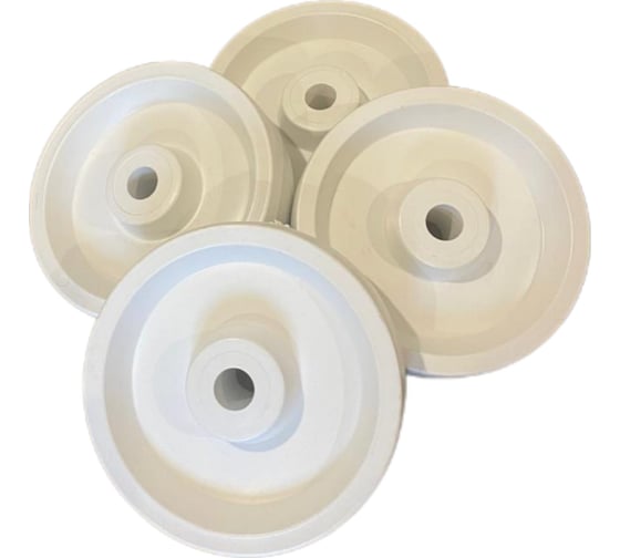 Изображение товара Комплект колес ОАО "ПОЛИМЕР" ф160x42x16 термостойкое 4 шт. 7930174550168