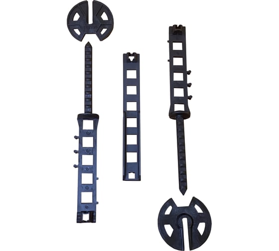 Изображение товара Стяжка для опалубки BEFAST, ширина фундамента 150-550 мм, с шагом 25мм, комплект 100 штук (50 пар), без фиксаторов арматуры СДОФ150550S