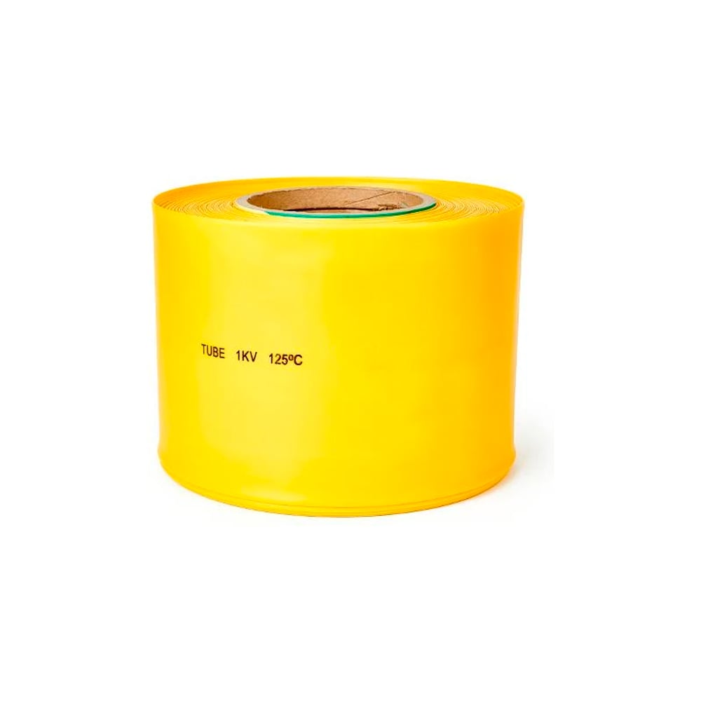 Изображение товара Термоусаживаемая трубка HLT ТТУ 120/60 желтая 25 м полиолефин