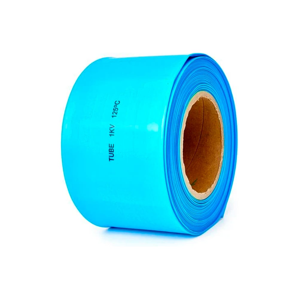 Изображение товара Термоусаживаемая трубка HLT ТТУ 120/60 синяя 25 м для электропроводки