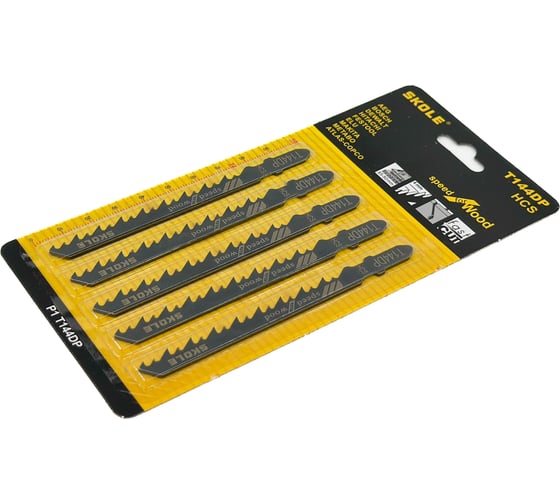 Изображение товара Пилки для электролобзика SKOLE (P1) T244DP (50шт/упаковка) P1 T144DP