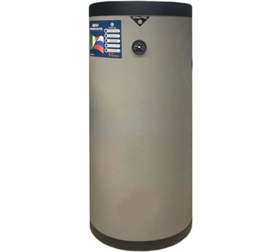 Изображение товара Бойлер косвенного нагрева Classic 200 M2 Gray T Strattos 000200СM2GT