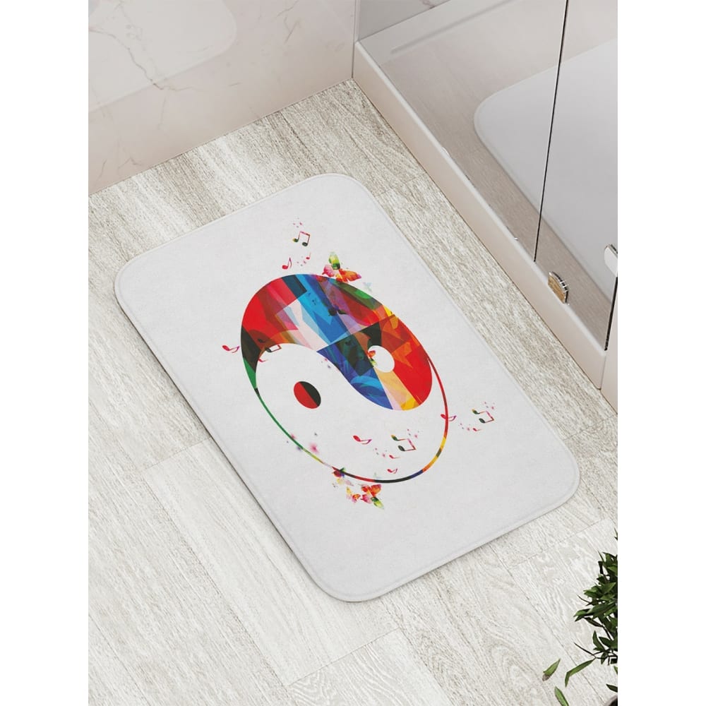 Противоскользящий коврик для ванной, сауны, бассейна JOYARTY - bath_18585