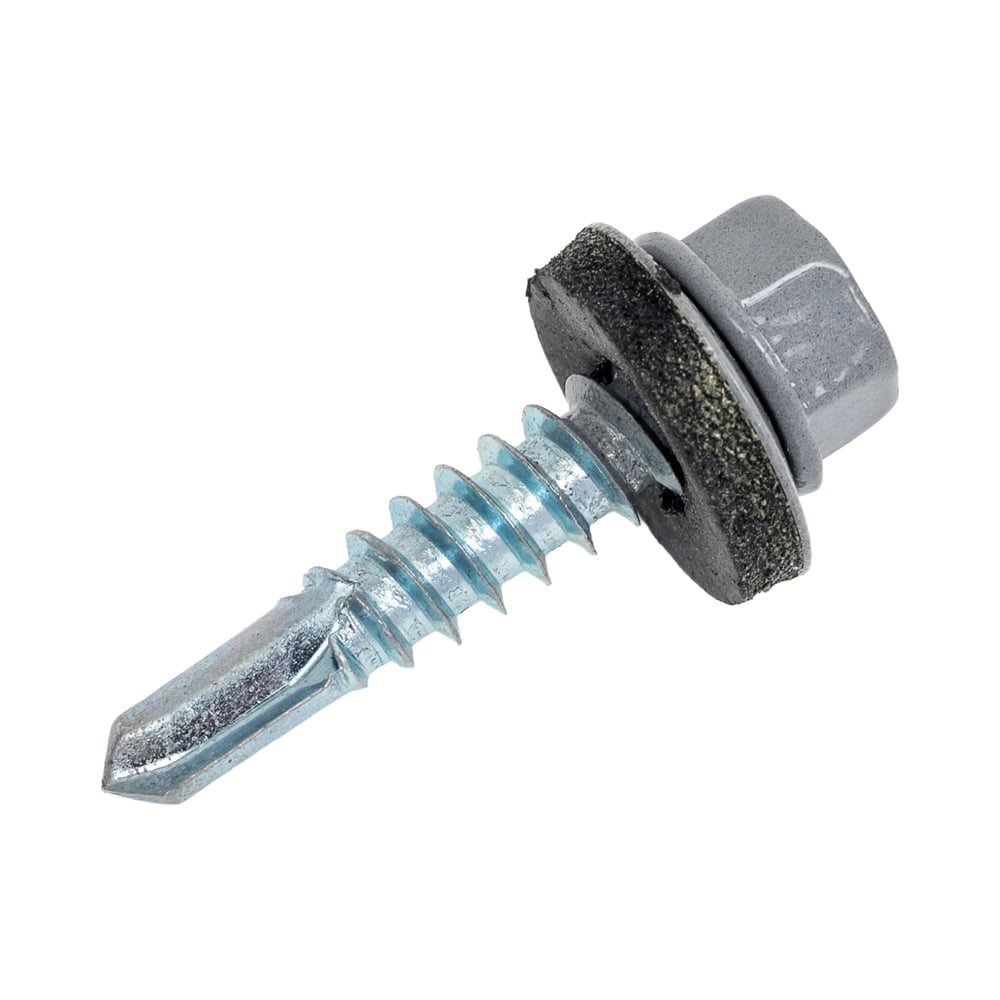 Изображение товара Саморез кровельный по металлу ЦММ ПРЕМИУМ 5.5х25 RAL 7004 250 шт