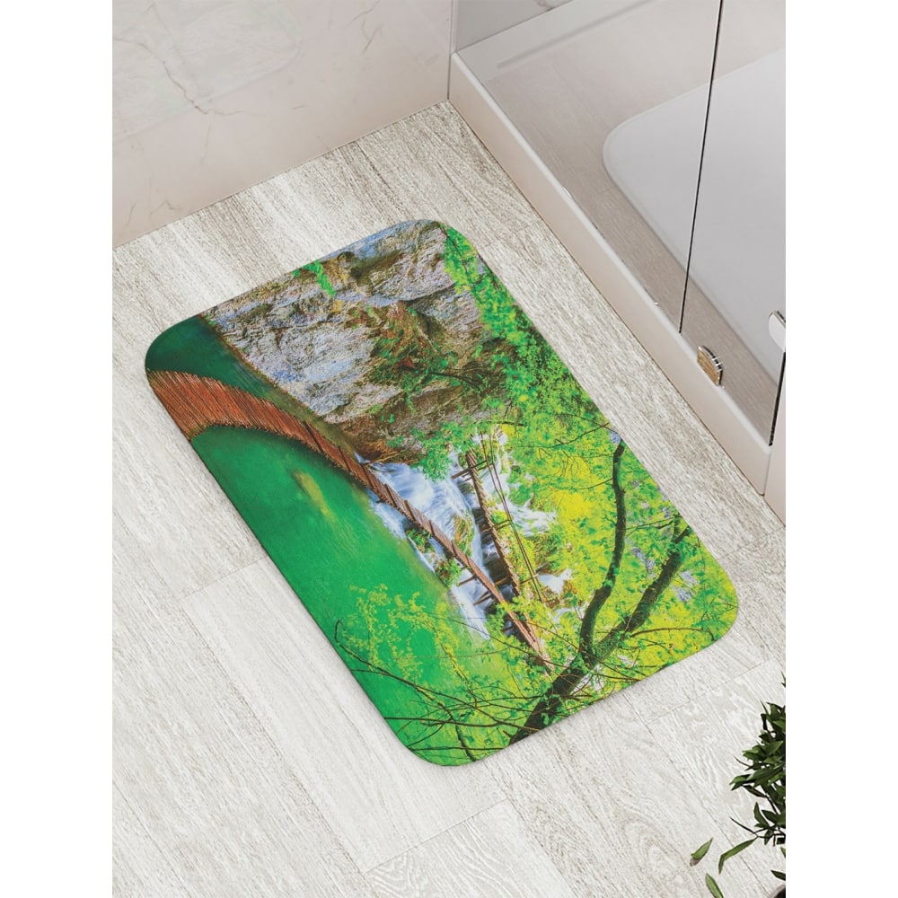 Противоскользящий коврик для ванной, сауны, бассейна JOYARTY - bath_16103