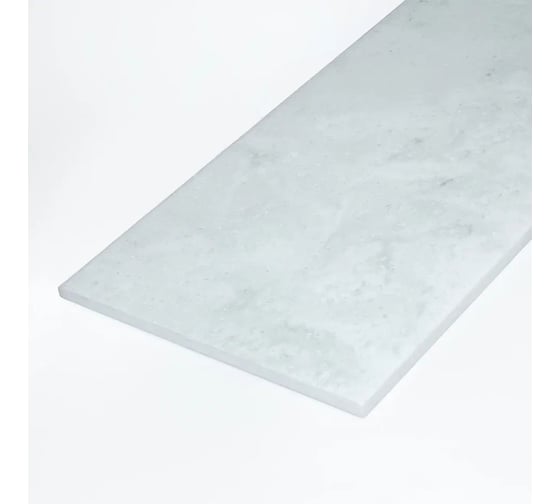 Изображение товара Подоконник из искусственного камня BNV 900x150x12мм, серый мрамор цвет, глянцевая поверхность 4603307450064