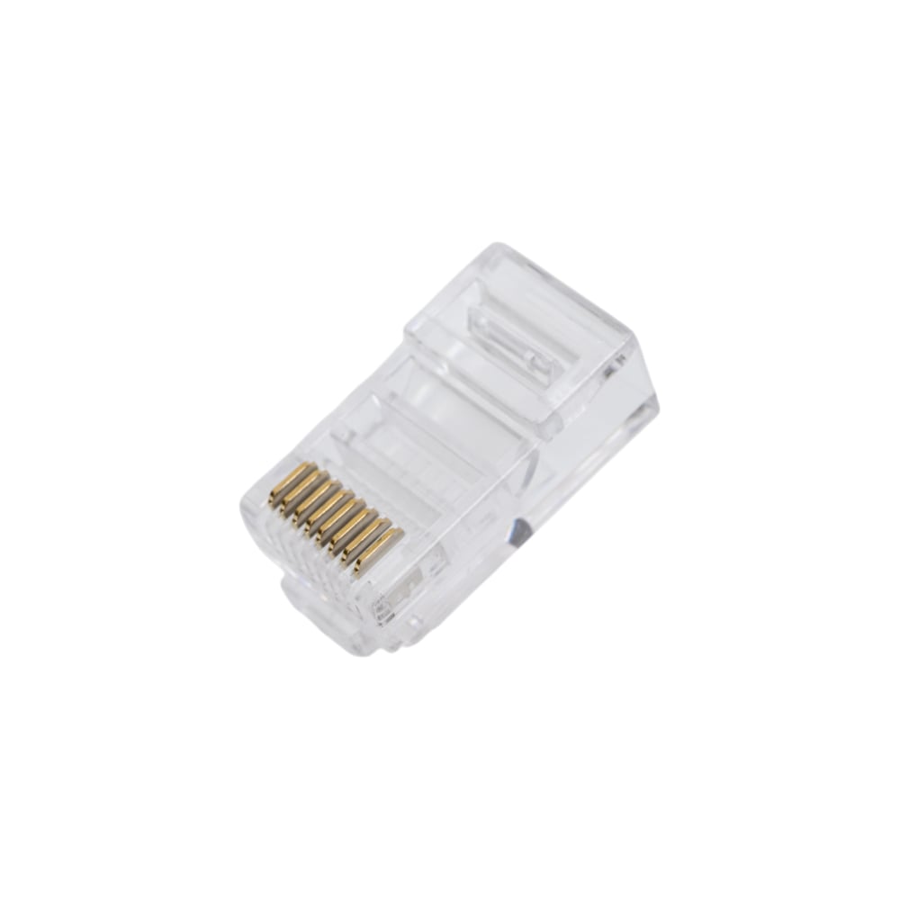 Изображение товара Коннектор RJ45 категория 5e для одножильного кабеля 6 мкм A1-LPU5E-2, 100 шт