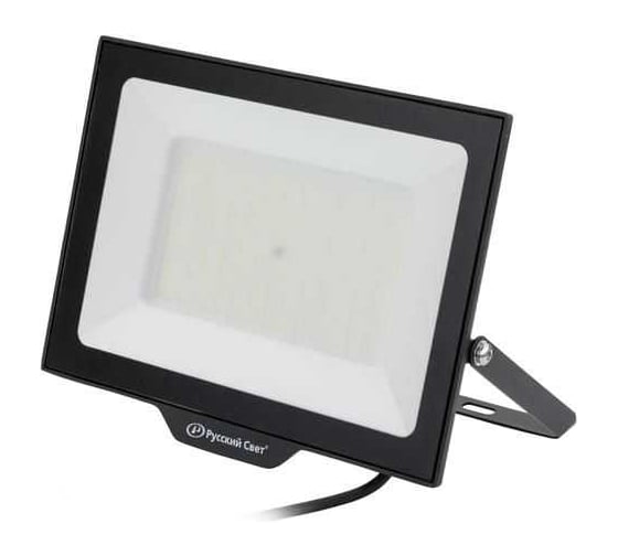 Изображение товара Прожектор светодиодный Русский Свет СДО FL 10 C 150W VW 840 BK CL 327x260x31.5мм 150Вт 4000К IP65 уличный черн. 15081023280
