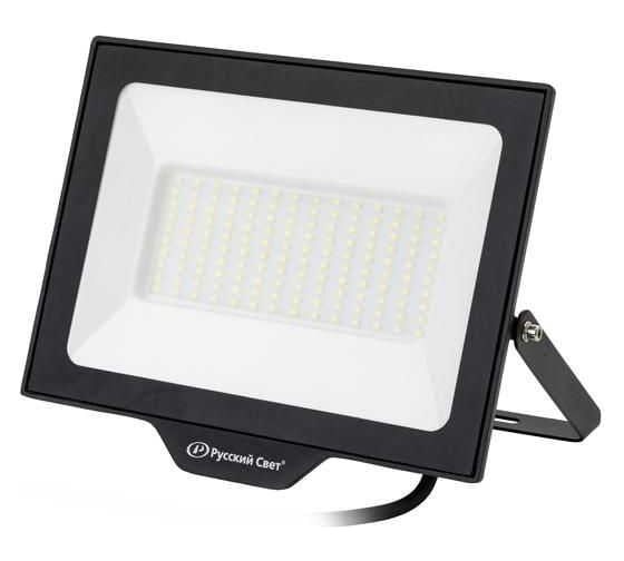 Изображение товара Прожектор светодиодный Русский Свет СДО FL 10 C 100W VW 840 BK CL 277x220x30мм 100Вт 4000К IP65 уличный черн. 15081023279