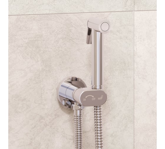 Изображение товара Гигиенический душ со смесителем RGW SP-210 Хром (Смеситель/шланг/гигиенический душ) 581408210-01