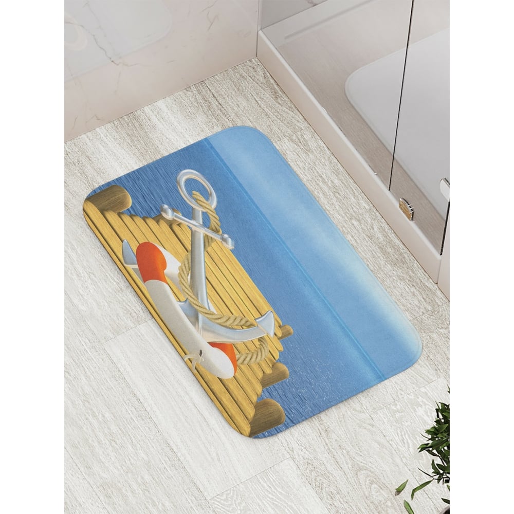 Противоскользящий коврик для ванной, сауны, бассейна JOYARTY - bath_7085